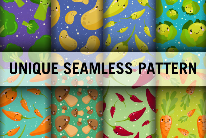 Gig Preview - Create seamless pattern designs, textile patterns, fabric print patterns