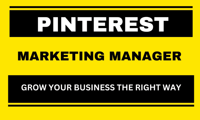 Gig Preview - Be your pinterest manager and marketing expert and pin design create board