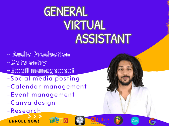 Gig Preview - Be a virtual assistant