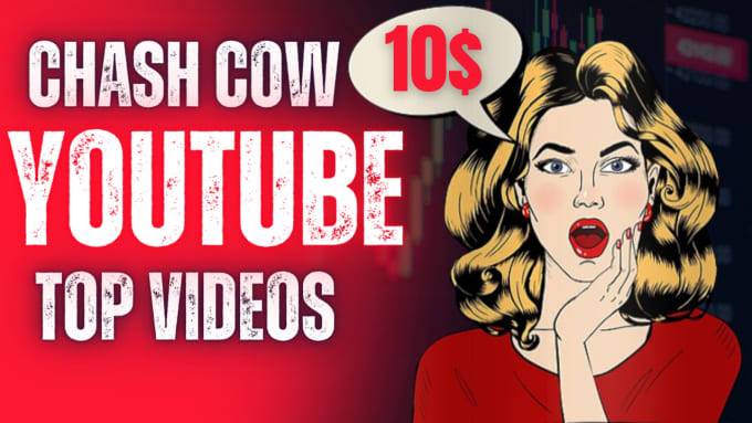 Gig Preview - Create automated cash cow, youtube cash cow, cash cow channel, cash cow video