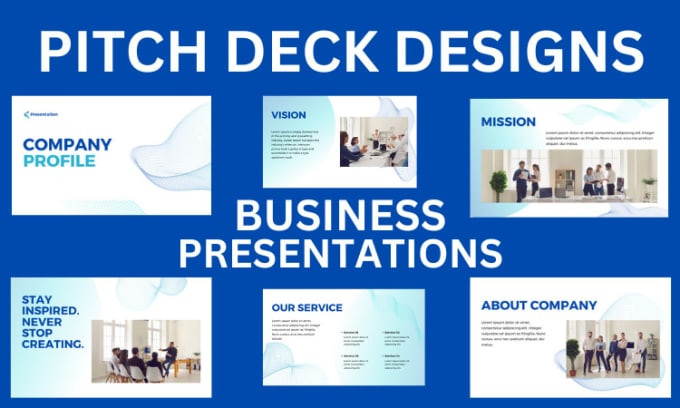 Gig Preview - Design professional pitch deck powerpoint presentation