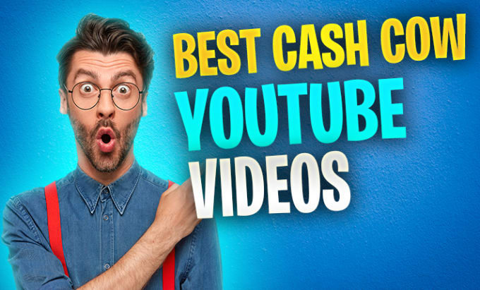 Gig Preview - Do expert cash cow video editing for youtube