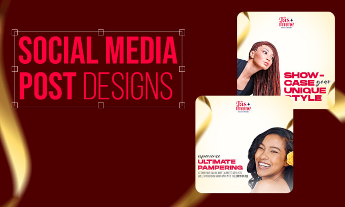 Gig Preview - Create catchy social media designs