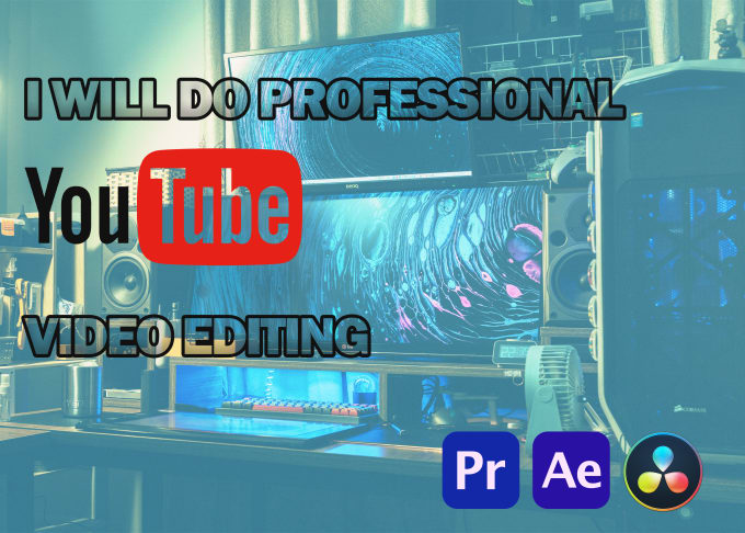 Gig Preview - Do pro video editing for youtube anytime and everyday