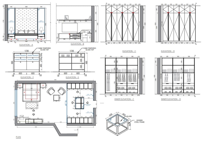 Gig Preview - Design a cozy bedroom layout