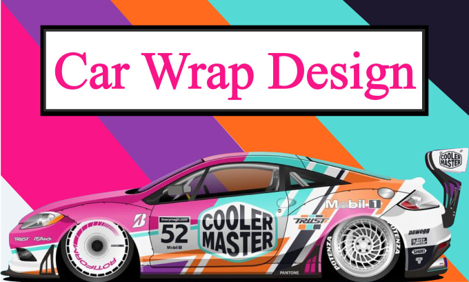 Gig Preview - Create vehicle wrap design for all types of vehicles design