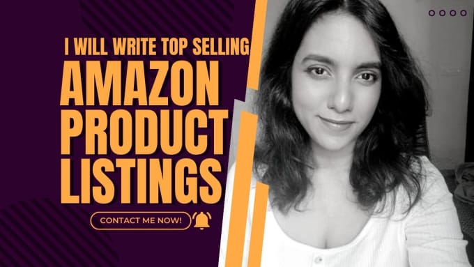 Gig Preview - Write top amazon listing SEO product descriptions