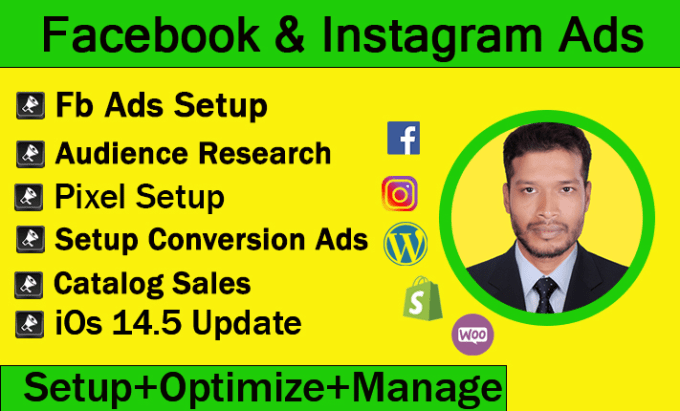 Gig Preview - Setup and manage effective facebook advertising, fb ad campaign, instagram ads