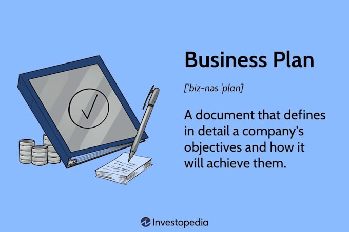 Gig Preview - Write a detailed business plan, pitch deck, proposal, business plan writer