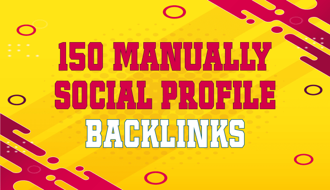 Gig Preview - Do 150 profile backlinks manually unique domains da 70 90