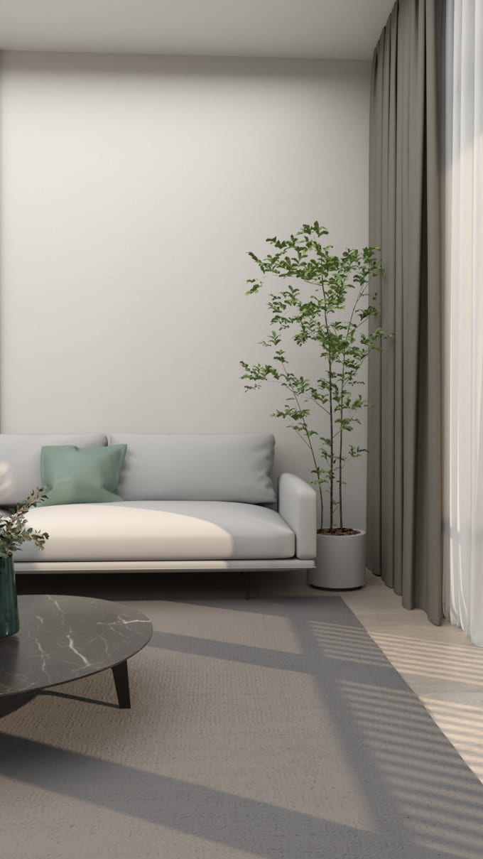 Gig Preview - Create stunning 3d renders for your interior design