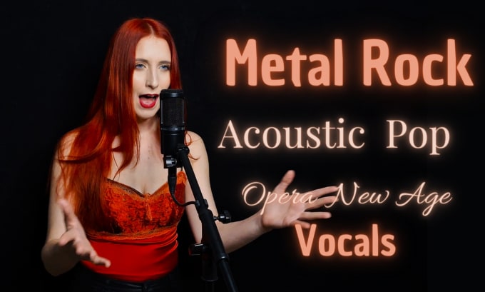 Gig Preview - Be your female metal rock opera or pop singer, vocalist