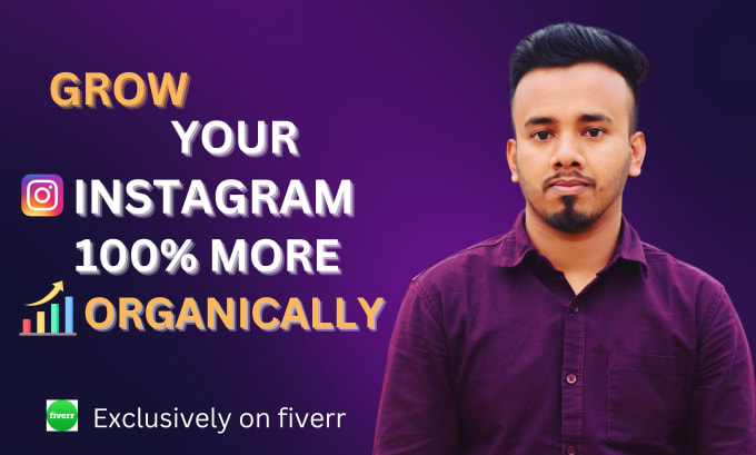 Gig Preview - Do faithfully instagram marketing and promotion for  organic growth