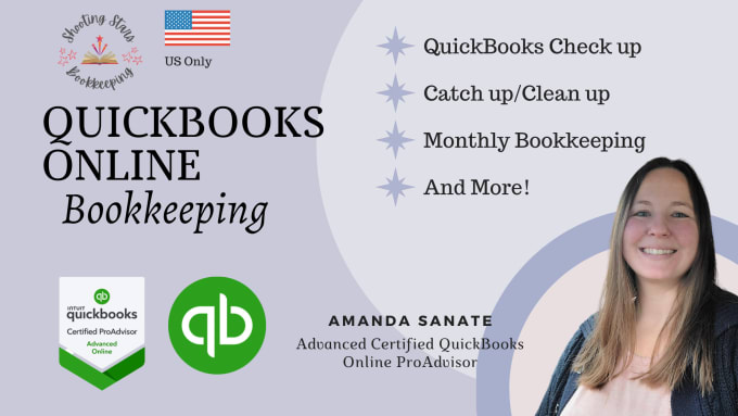 Gig Preview - Be your quickbooks online bookkeeper