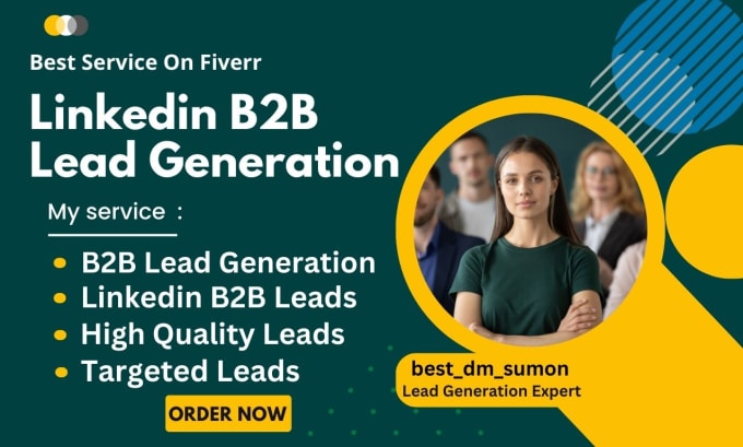 Gig Preview - Do targeted linkedin lead generation contact list building