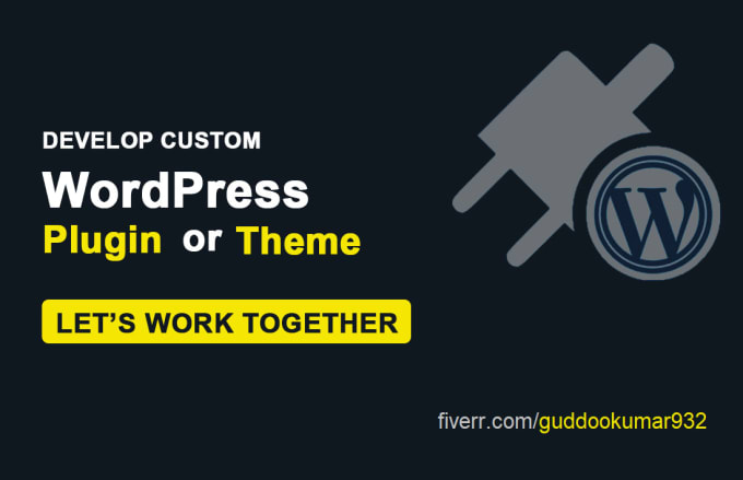 Gig Preview - Create custom wordpress plugin or theme for you