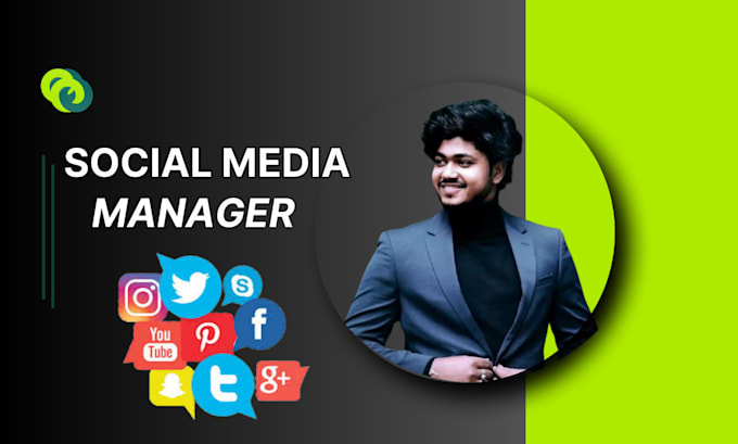 Gig Preview - Be your social media marketing manager and your  personal assistant