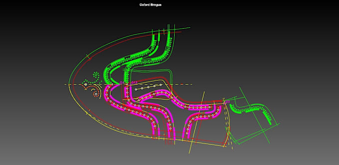 Gig Preview - Design and size grade your shoe, sneaker, sandal pattern