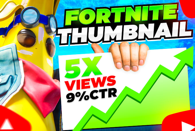 Gig Preview - Do high engagement fortnite thumbnails , csgo, valorant