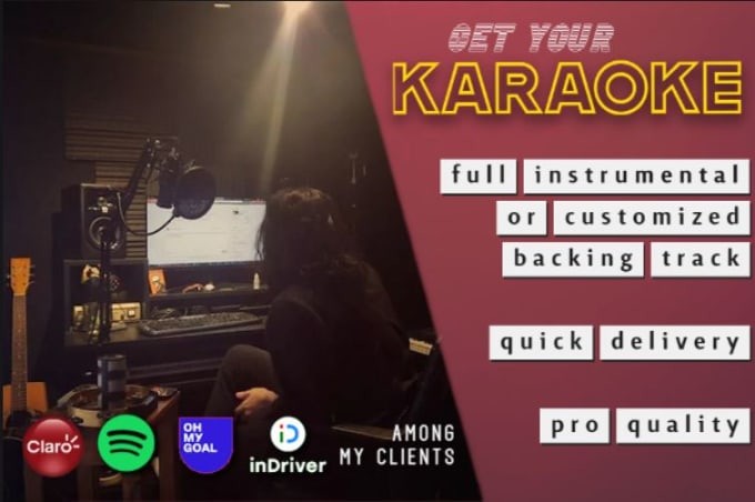 Gig Preview - Recreate a karaoke or instrumental backing track