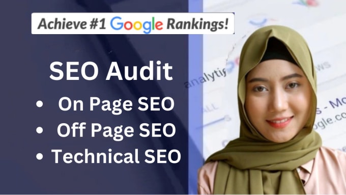 Gig Preview - Do technical website SEO audit and website analysis