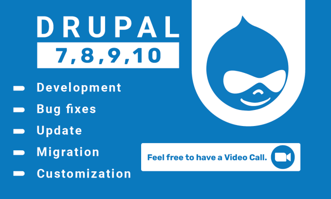 Gig Preview - Develop and help in drupal websites