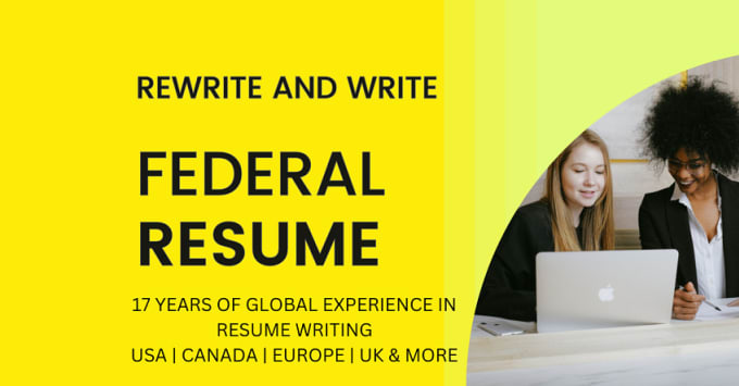 Gig Preview - Write federal resume, usajobs, government, ksa, mtqs, ptqs, ecq resume writing