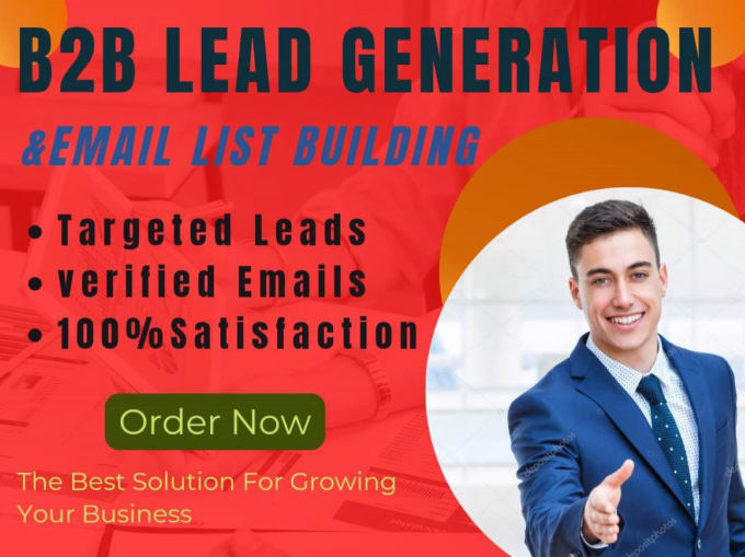 Gig Preview - Do correct b2b lead generation and email list building