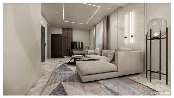 Gig Preview - Create interior design with realistic 3d rendering