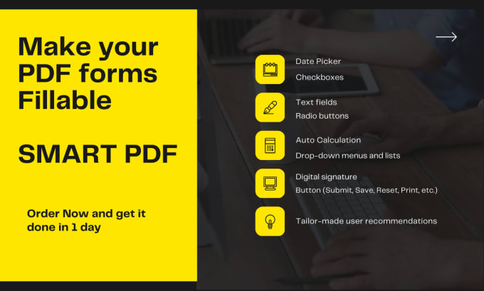 Gig Preview - Convert your documents to fillable PDF forms