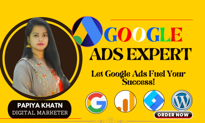 Gig Preview - Setup effective google ads adwords PPC campaign for convert sales