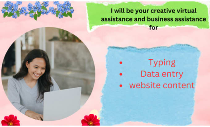 Gig Preview - Be your creative virtual assistance and business assistant