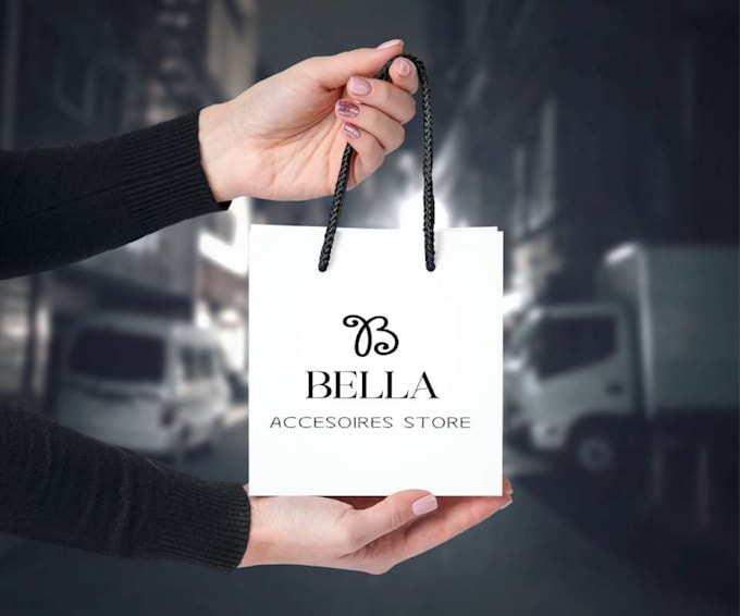 Gig Preview - Design an elegant  bag logo for your business