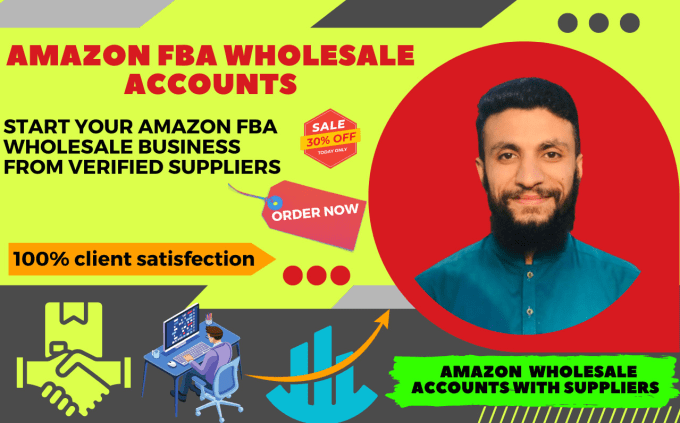 Gig Preview - Open amazon fba wholesale accounts with suppliers or distributors