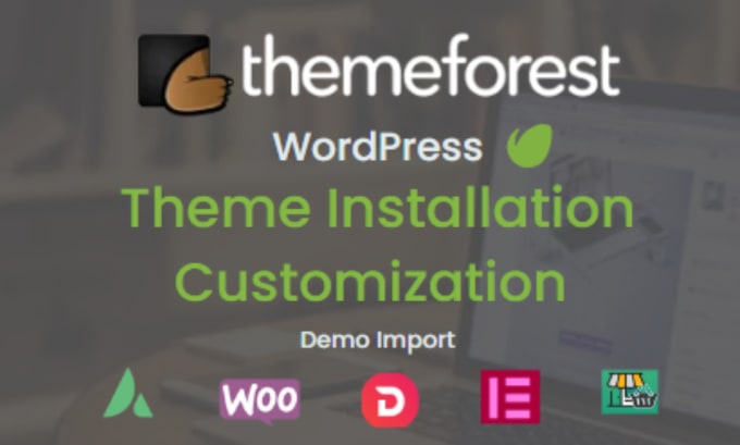 Gig Preview - Do themeforest wordpress theme installation, customization