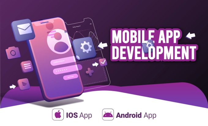 Gig Preview - Do mobile app development flutter developer flutterflow develop IOS android