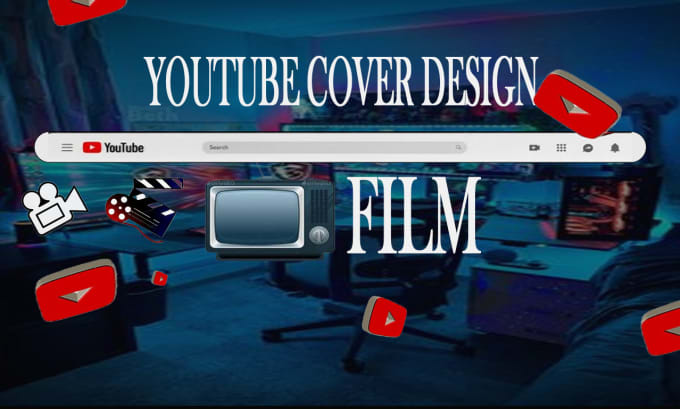 Gig Preview - Do design your youtube cover, any social media banner