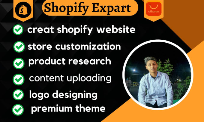 Bestseller - implement shopify dropshipping store and shopify website