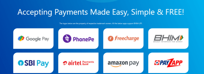 Gig Preview - Upi payment gateway without any kyc and no transaction chrge