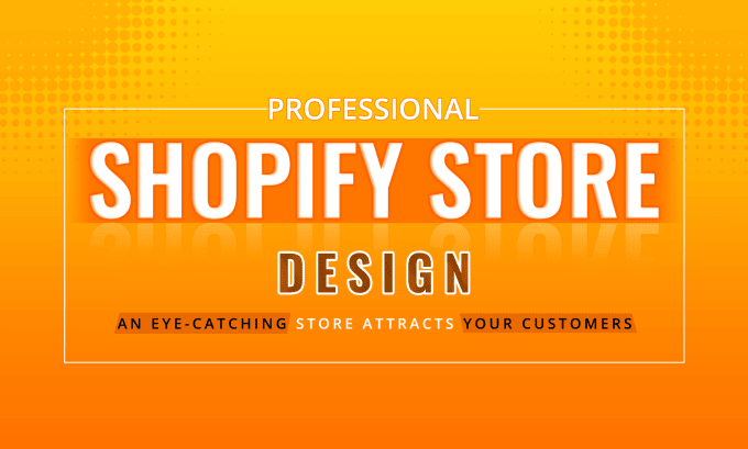 Gig Preview - Do shopify web design, redesign shopify store