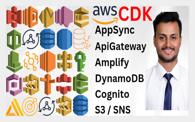 Gig Preview - Build AWS infrastructure using cdk or amplify AWS fullstack