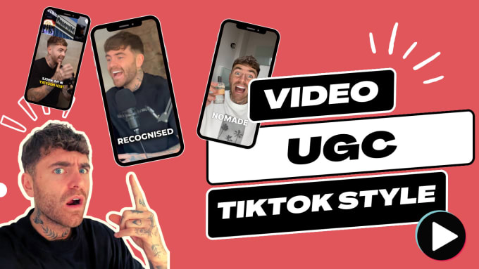 Gig Preview - Make ugc content for your brand, I am tattooed male creator