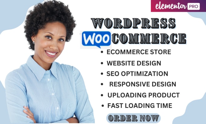 Gig Preview - Design woocommerce website, woocommerce store, wordpress ecommerce, woocommerce