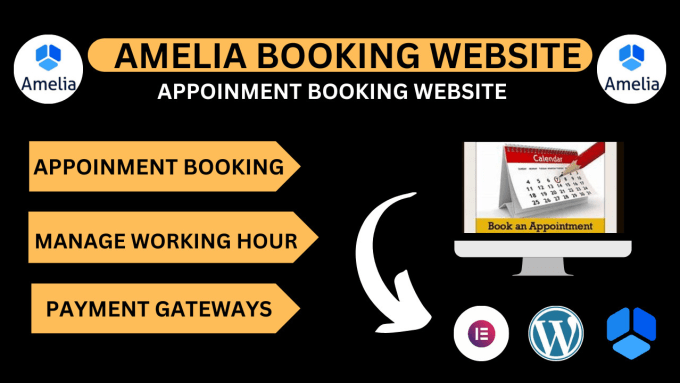 Bestseller - create appointment booking website with amelia plugin