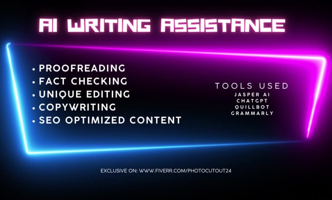 Gig Preview - Be your ai writing assistant and provide excellent outcome for your content