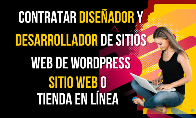 Gig Preview - Crear diseño desarrollo configuración personalizar sitio web wordpress contratar