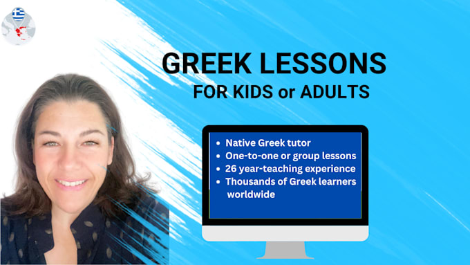 Gig Preview - Help you learn greek or be your greek tutor