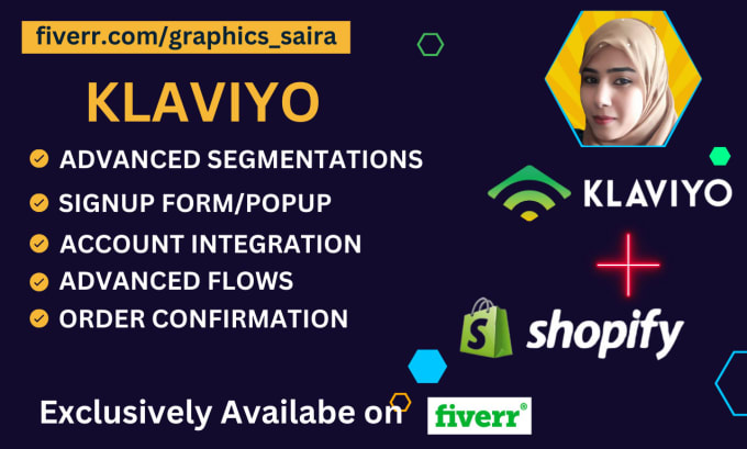 Gig Preview - Do klaviyo email marketing, klaviyo shopify klaviyo email template klaviyo flows