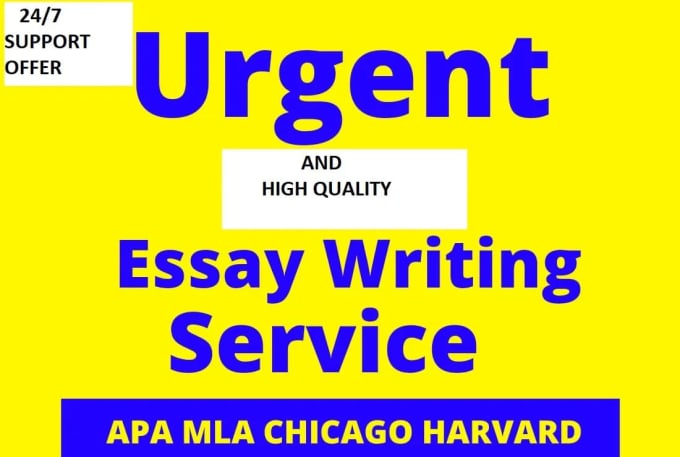 Gig Preview - Write urgent  apa, mla nursing research ,essay papers