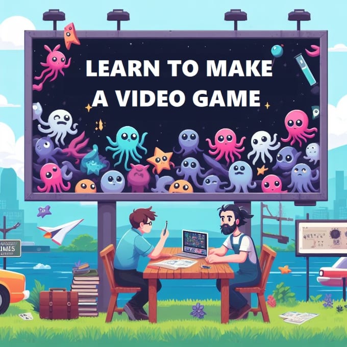 Gig Preview - Teach you how to make video games in unity